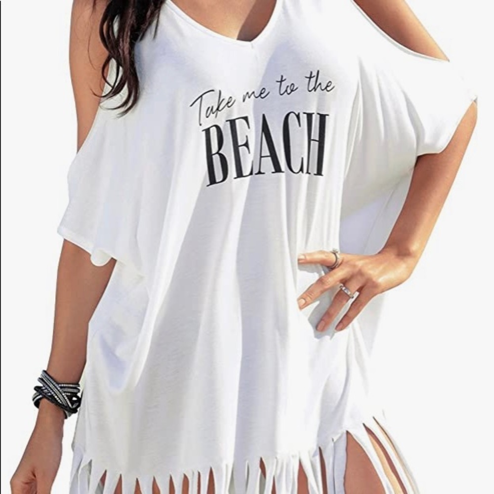 Baggy Swimwear Bikini Dress Coverup 🌊👙☀️